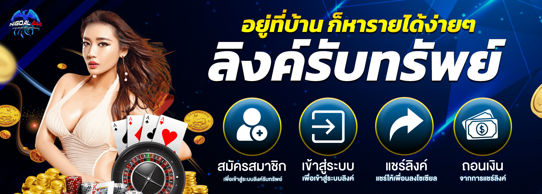 ลิ้งรับทรัพย์ แค่แชร์ก็ได้เงิน งานพาทไทม์ได้เงินง่าย nigoal444 nigoal69.co